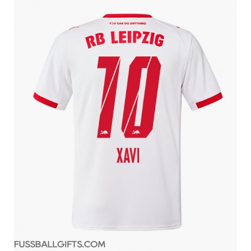 RB Leipzig Xavi Simons #10 Fußballbekleidung Heimtrikot 2025-26 Kurzarm
